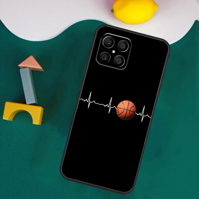 Basketball Heartbeat Case For Honor 200 Lite 50 70 90 X9a X8a X8 X9 X8b X9c X9b Honor Magic 5 6 Pro 7 Lite Cover
