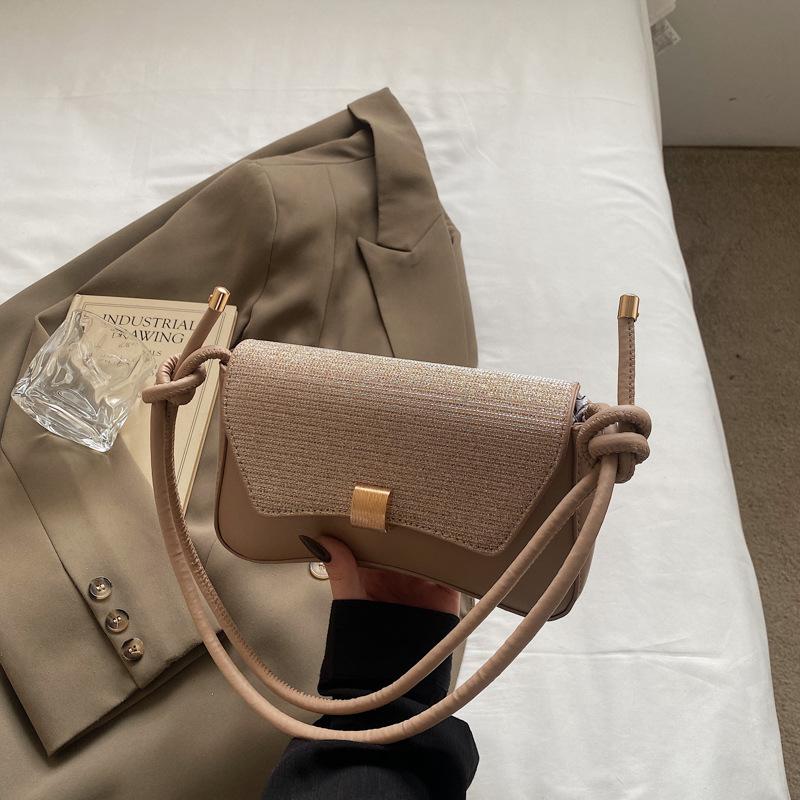 Bag women's summer new fashion trend baguette bag retro armpit bag fashion shoulder bag