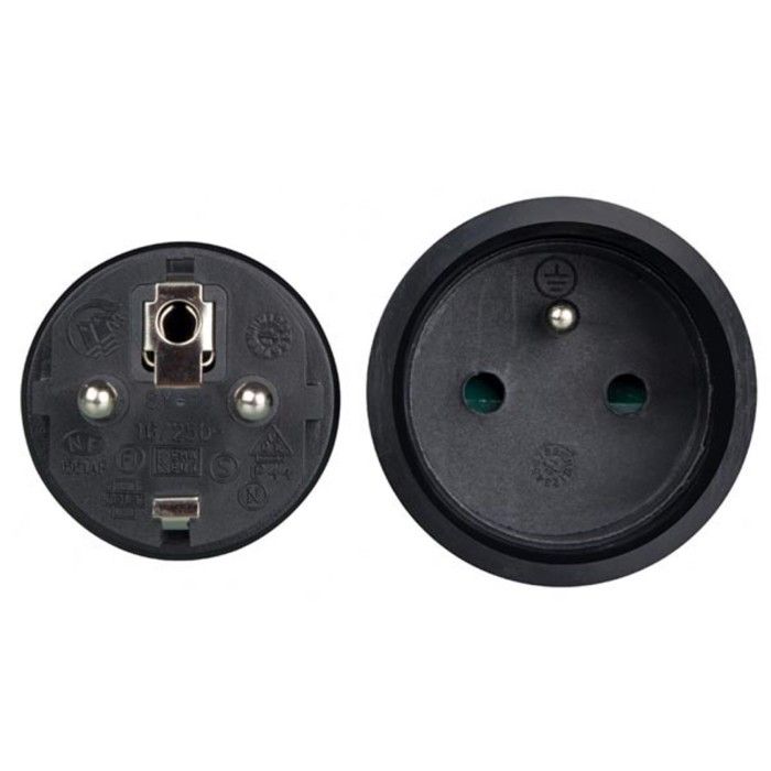 Prodlužovací kabel - Černý - 3 M - Dětská ochrana - Vnitřní použití - Elektrický