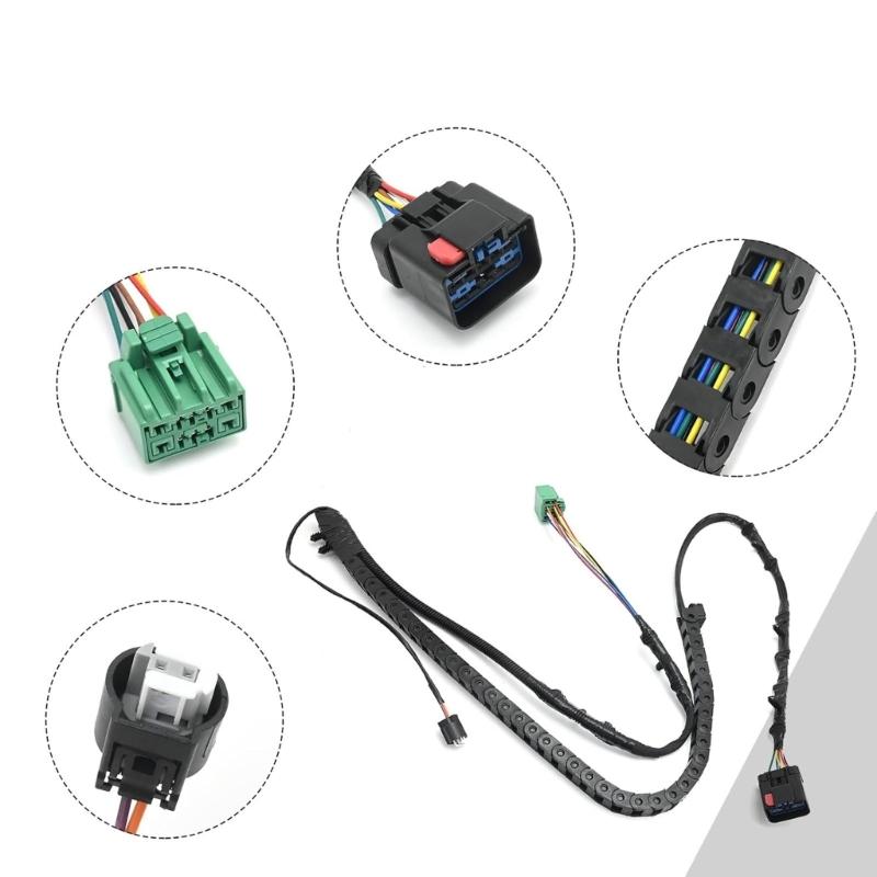 68043222AB Temperaturbeständiger Schiebetür-Kabelbaum Schiebetür-Stromkabelstecker für Kraftfahrzeuge