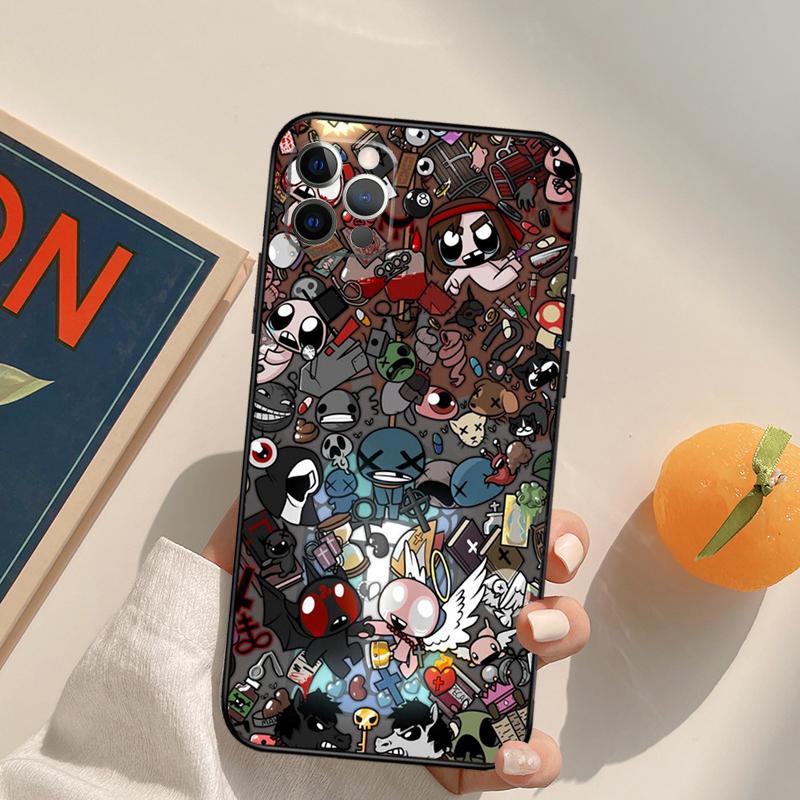 

The Binding of Isaac game Case For iPhone 12 11 13 Pro Max Mini 7 8 Plus X XR XS Max SE 2020 Camera Protection Shell iPhone 7
