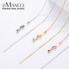 eManco Adjusta Long Layered Pendant Necklace  Stainless Steel Necklace Chocker Necklaces for Women Fashion Jewelry YX26925