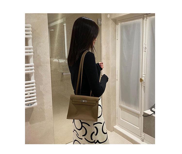 New 2025 Influencer-Style Kelly Dance Bag: Genuine Leather Backpack, Handbag, Shoulder & Crossbody Women’s Bag