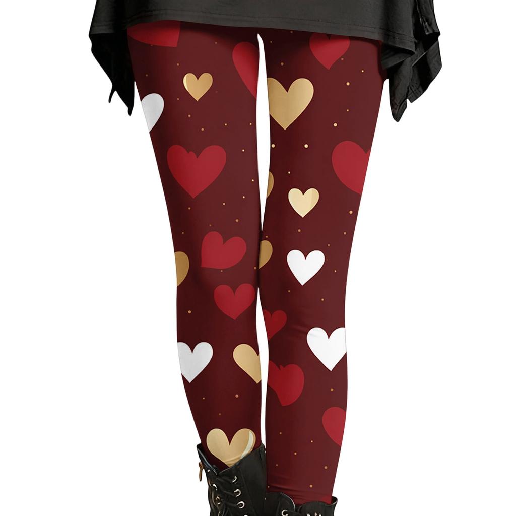 Leggings for Women High Waisted Printed Soft Stretchy Workout Yoga Pants Gifts