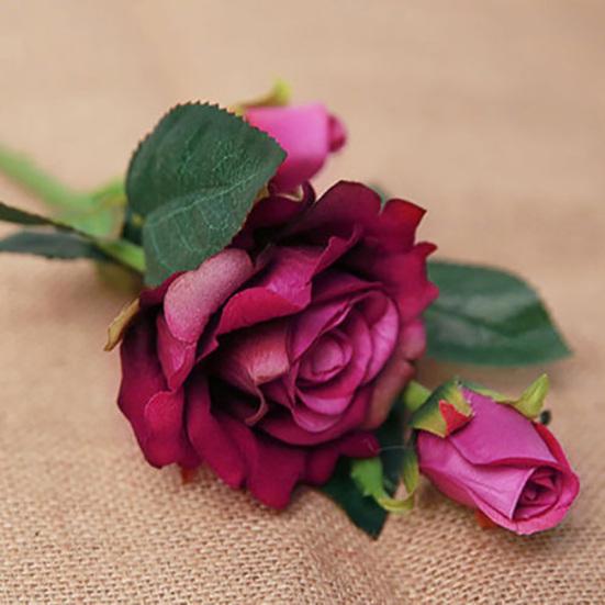 Artificial Rose Flowers Cloth Centerpiece Craft Wedding Party Home Decor
