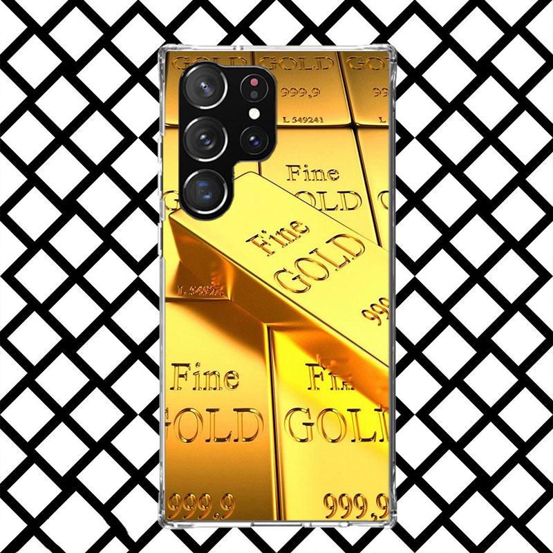 

Fine Gold Pattern Printing Phone Case for Samsung Galaxy S25 S24 S23 Ultra S22 Plus S21 FE S20 + S10 S25Edge Soft Cover Print Fu Samsung S22 Plus