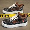2024New Men's High Top Star Shoes, Trendy and Versatile Casual Shoes, Wear-resistant and Personalized Lace Up Canvas Board Shoes