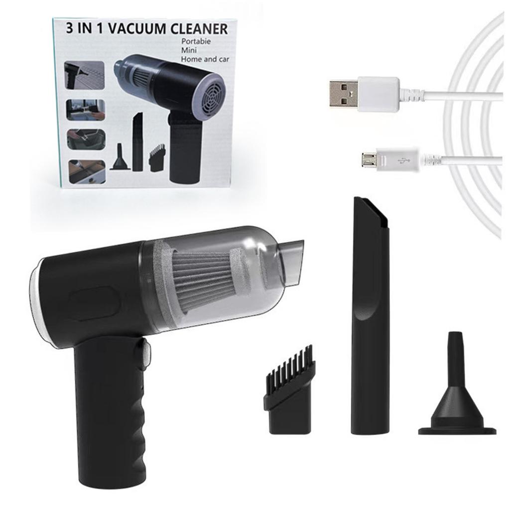 Handheld Cordless Vacuum Cleaner Portable Mini Wireless Vacuum with USB Charging and Multiple Attachments for Home Car Office Cleaning