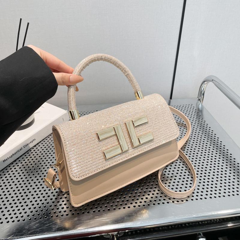 

2025 High-Value Light Luxury Versatile Crossbody Bag - New Fashion Small Square Handbag рожевий