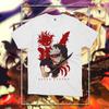 BLACK CLOVER T-shirts Men Women Oversized Y2k Short Sleeve Anime Fan Gift Shirt Graphic Tops Women Men Oversized Clothes Tees