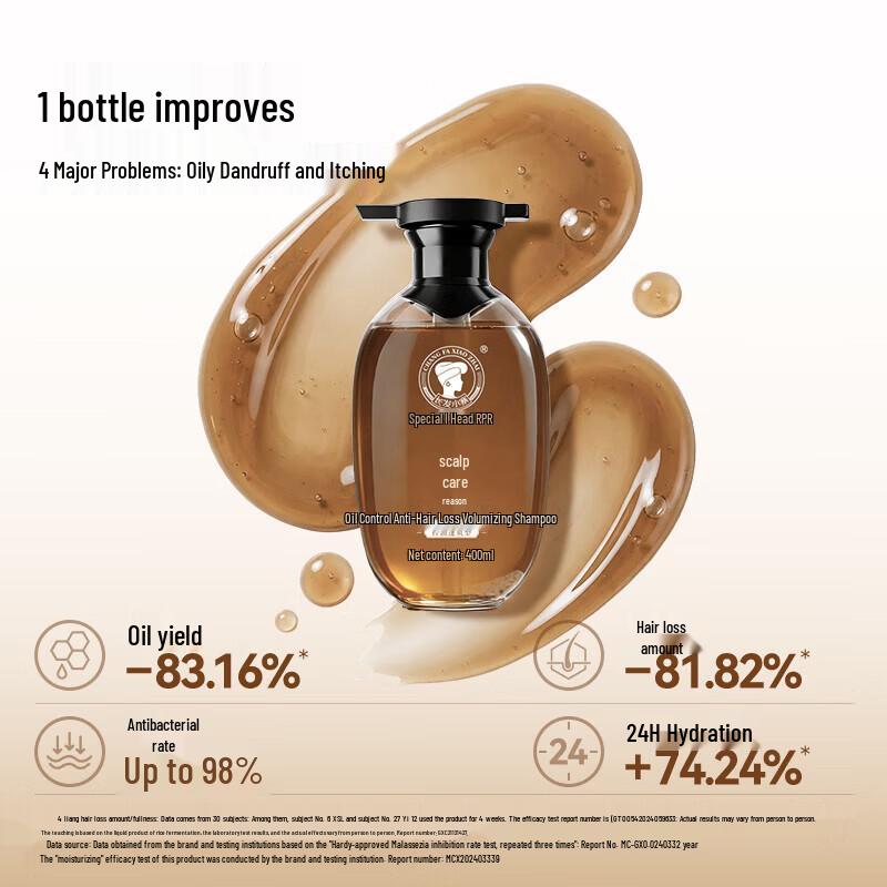 Changfa Xiaozhai Oil Control Anti-Hair Loss Volumizing Shampoo