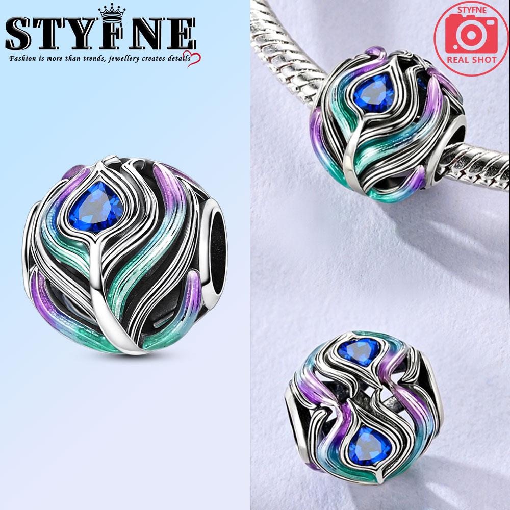 Charm Bead Components Copper Metal Authentic Original Heart Colorful Balloon Perfect Gift Box Charm Bead Component Bead Components Suitable Bracelet