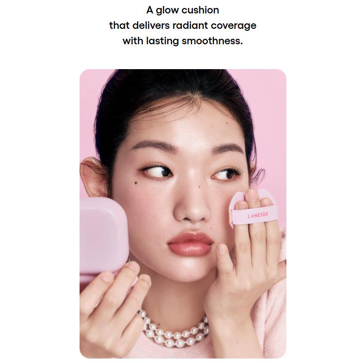 LANEIGE All New Neo Glow Cushion 15g ( Main, With Refill, Only Refill) (22 Options)