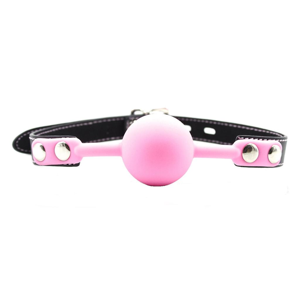 Solid Silicone Mouth Plug Solid Soft Mouth Ball Roleing Props Fun Gift