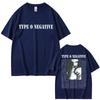 Rock Band Type O Negative Peter Steele T Shirts Unisex Women Vintage Metal Gothic Tshirt Male Casual Oversized Pure Cotton Tshirts