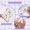 1 Set Letter Embroidered Patches A-Z Varsity Letter Sticker Letter Patches Repair Patches Sewing Patches for Clothes Bag