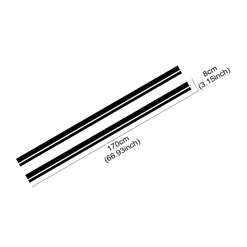 Autoaufkleber Grafiken Streifen Vinyl Dekor Decal Universal für MINI Cooper S R55 R56 R60 F55 F56 F60 F54 R61 Auto Para Zubehör