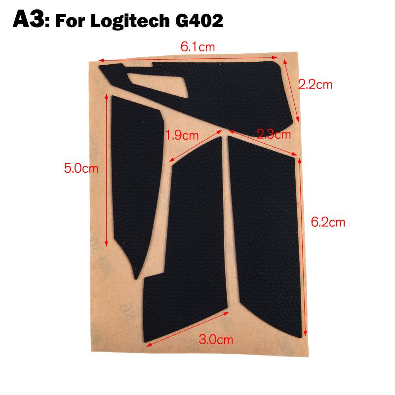 For Logitech G102 G305 G304 G402 G900 Mouse Anti-Slip Tape Sweat Resistant Pads
