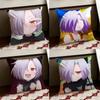 Housse de coussin Héroïne Mignonne Timide d'Anime Réversible Douce Durable pour Maison Voiture Utilisation Multi-Scènes pour le Confort Quotidien