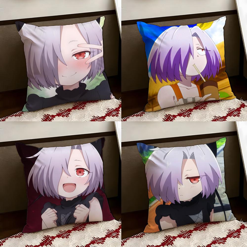 Housse de coussin Héroïne Mignonne Timide d'Anime Réversible Douce Durable pour Maison Voiture Utilisation Multi-Scènes pour le Confort Quotidien