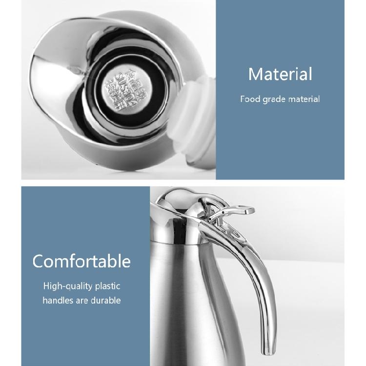 24 Hour Heat Retention Stainless Steel Thermal Coffee Carafe for Beverage/Tea