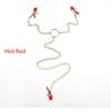 Adjustable Y-shaped Nipple Clitoris Nipple Clamp with Stainless Steel Metal Chain BDSM Flirting Breast-fed Sex Toy Stainless