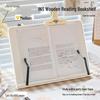 Widened Desktop Book Stand and Notebook Support Rack