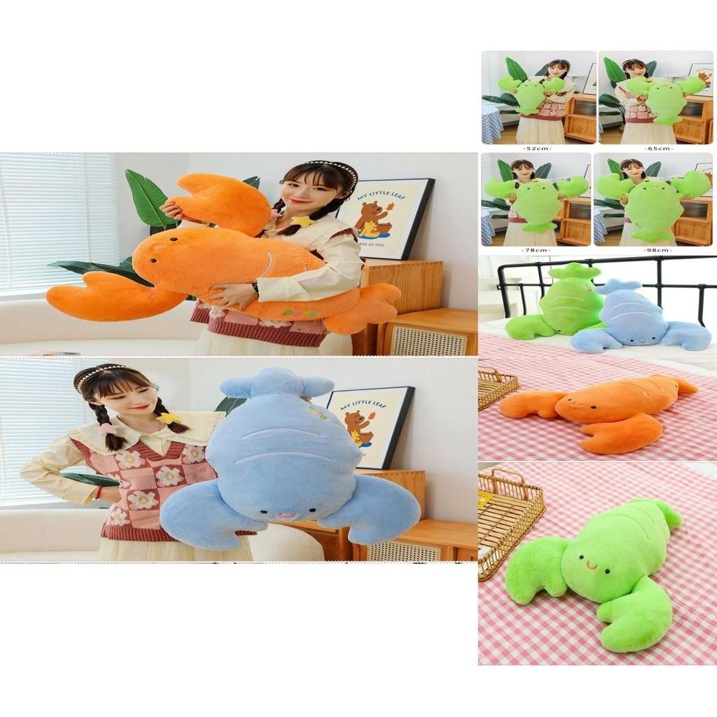 Cute Lobster Plush Toy Cartoon Lobster Stuffed Animal For Kids Soft And Cuddly Home Dcor