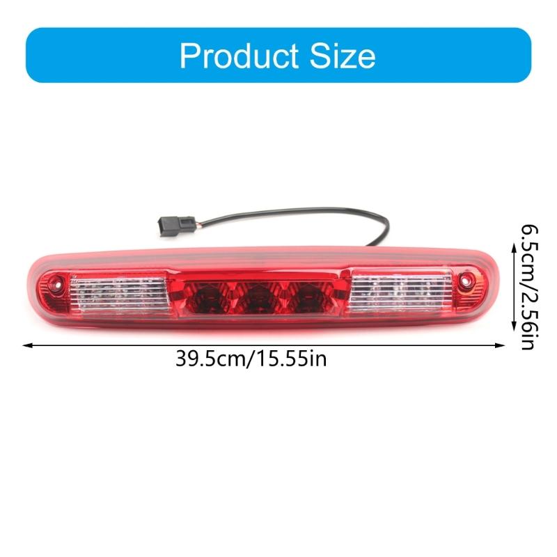 25890530 LED Tail Brake Light High Mount 3rd Light Replacement Accessories Third Stop Lamp for 1500 2007-2013