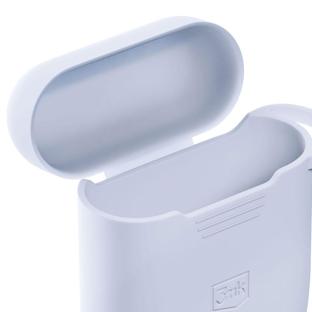 Apple Airpods 2. Generation. - 3Mk Silikon-Airpods-Hülle Weiß