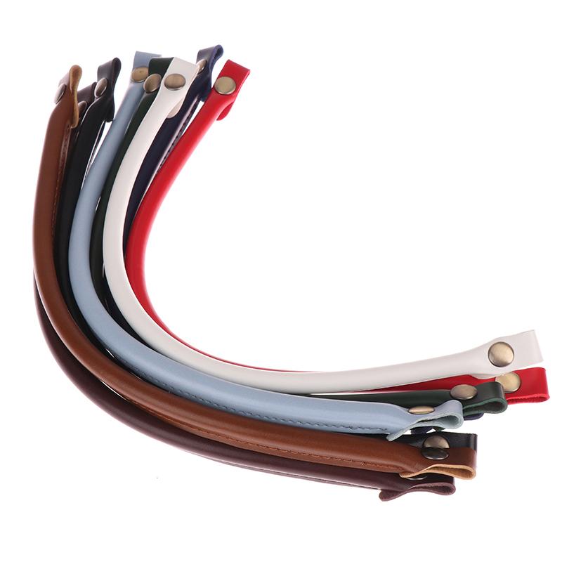 Bag Handles Replacement For Handbags Women Shoulder Bag Strap Pu Leather Bags Belt Solid Color Clasp Accessories Handle