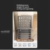 Kitchen Knife Holder Countertop Detachable Cutlery Storage Rack with Drain Tray for Home Kitchen Organization