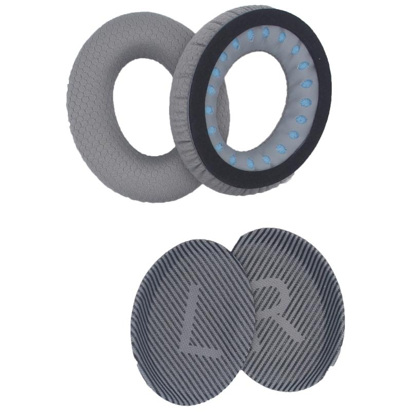 Thick Memory Foam Ear Pad Compatible for QC35 QC35II Headsets Earmuff for Superior Noise Isolation Enhances Sound