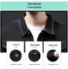 Men's Trendy Black Denim Jacket - Spring/Autumn Korean Hong Kong Style Wear-Resistant