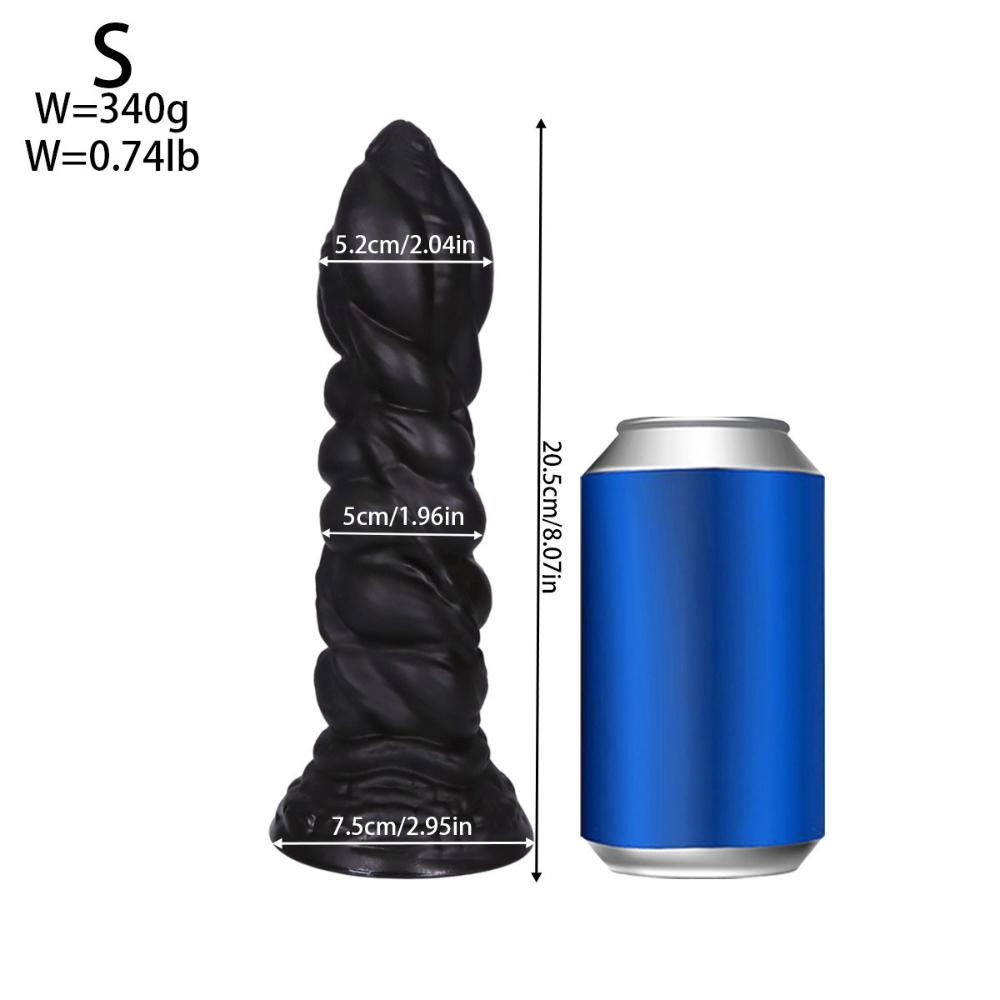 Extra Large Anal Plug for Men, Sex Toy for Women Men Couples, Massive Size Prostate Massager with Flared Base