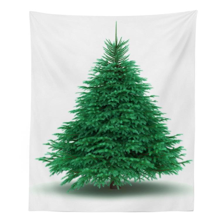 Cross-border Supply Christmas Tree Tapestry Decoration Batch Hanging Cloth Background Cloth Amazon