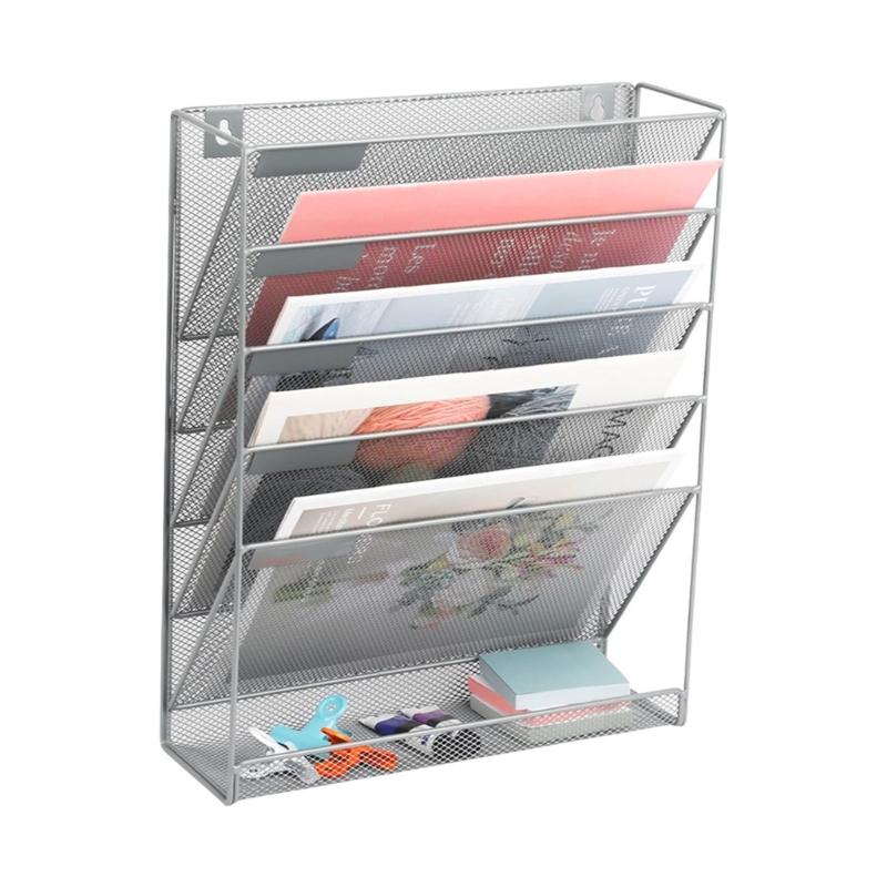 Paper Organizers Hanging Wall File Holders Desk Organizers Magazine Storage Rack Office Home School Supplies