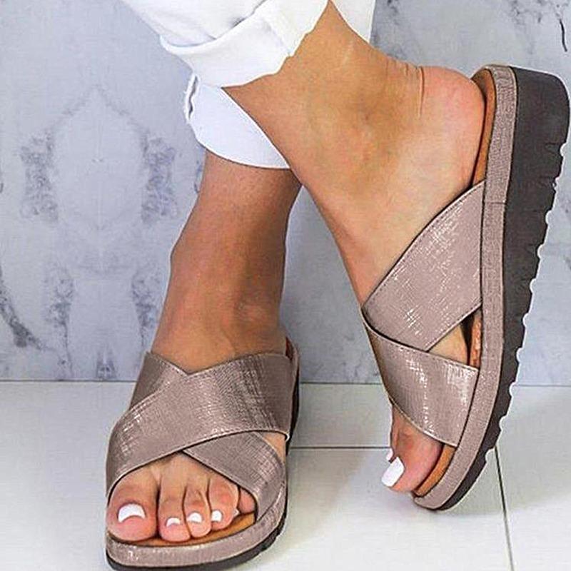 Women Sandal 2024 Chunky Woman Shoes Comfort Female Wedge Platform Shoes Ladies Casual Women's Slippers Footwear Sandalias Mujer