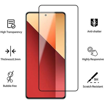 For Redmi Note 13 Pro Full Cover Tempered Glass For Xiaomi Redmi 13C Note 13 Pro Note13 13 C 4G 5G Screen Protector Glass Film