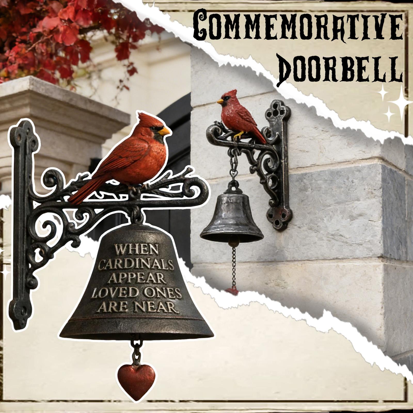 

Cardinally Bird Wind Chime, Cardinally Gifts For Mother’s Love Gift, Bird Bell Chimes For Garden Backyard Church Hanging Decor, Red One Size