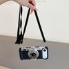 Kamera Muster Crossbody Lanyard Seil Handyhülle Für iPhone 17 16 15 14 13 12 11 Pro Max Weiche Stoßfeste Silikonhülle Mädchen
