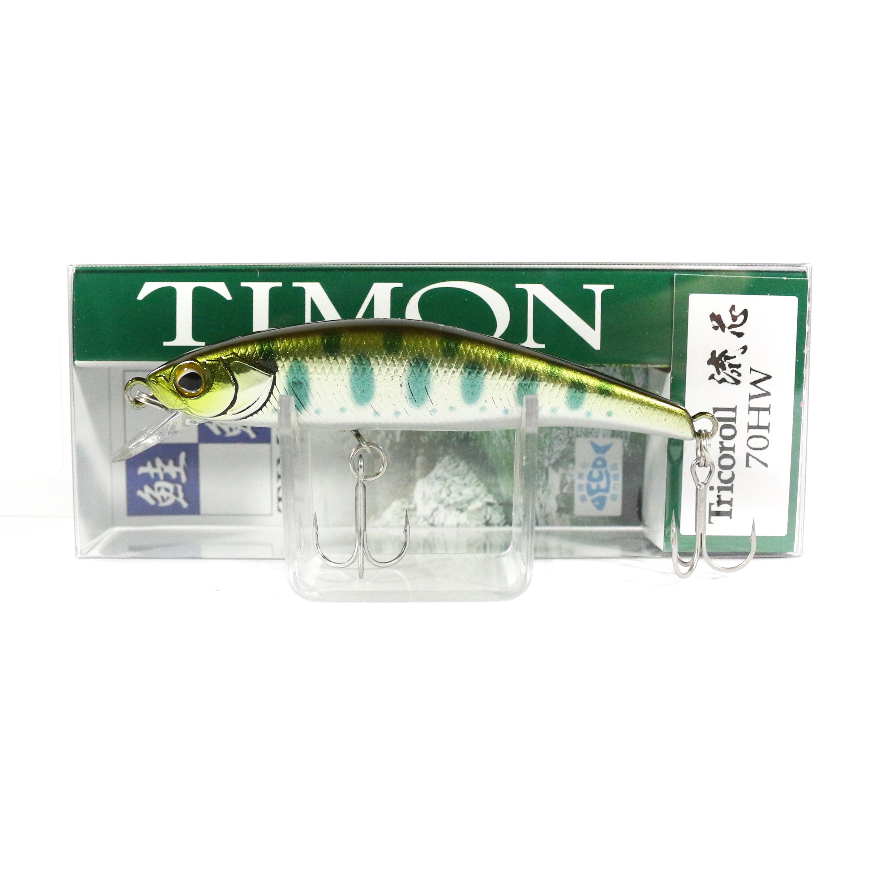 

Тонущая приманка Jackall Timon Tricoroll Ryushin 70 HW Silver Yamame (9013)