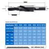 High-Speed Steel Straight Shank Step Drill Bit