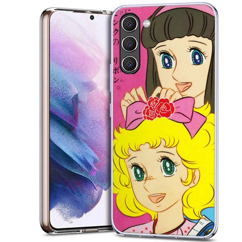 Candy Candy 90s Anime Phone Case for Samsung A54 A14 A24 A34 A17 A37 A57 A55 A35 A25 A15 A13 A23 A33 A53 A07 A05S A04S A03 A73 G