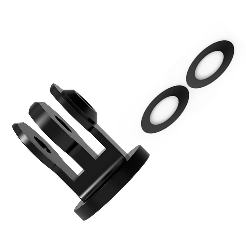 Standard 1/4inch Screw Hole Triangle Mount Adapters For Action Cameras from High Strength Aluminum Alloy for Secure Photography