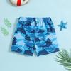 Kids Quick-Dry Cartoon Swim Trunks - Boys' Boxer Style for Children