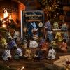 Surprise Daily Countdown Boxes Dragon Advent Calendar 2026, 24 Day Bookish Christmas with Lover Collections Mini Acrylic Dragons, Fantasy Book