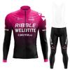 CASTELU Cycling Jersey Set Team Long Sleeve Kit Cycling Clothing Sports breathable Men Road Bike Suit MTB Pants Wear Autumn 2026