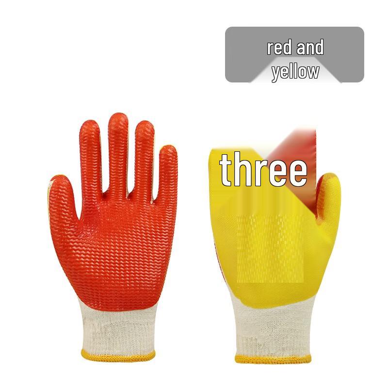 Durable Cotton Welding Safety Gloves