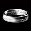 Men's Trendy Fashion Stainless Steel Ring Zircon, for Daily Wear, for Banquet Party Holiday Birthday Anniversary Gift